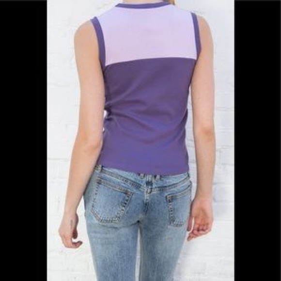 Brandy Melville Purple Julia Tank - Picture 2 of 2